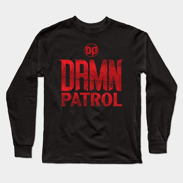 Damn Patrol Long Sleeve T-Shirt by monsieurgordon